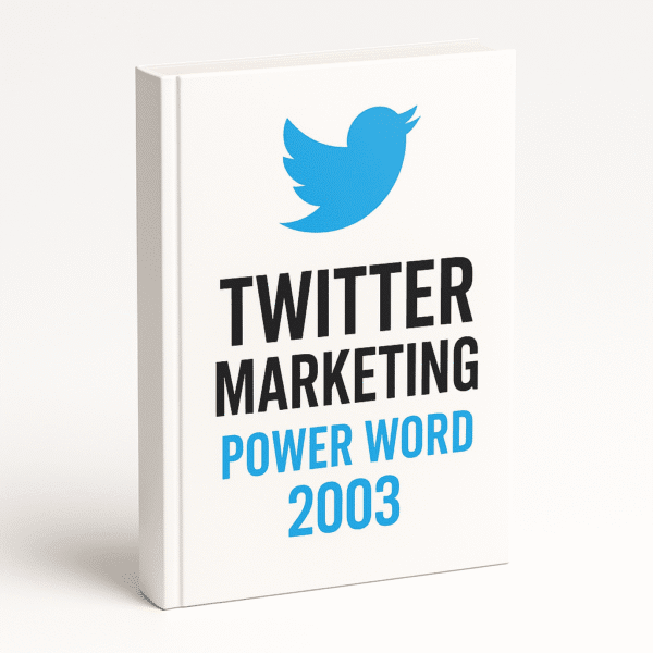 Twitter Marketing Power Word 2003