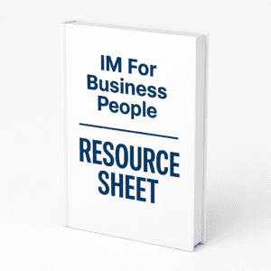 IM For Business People Resource Sheet