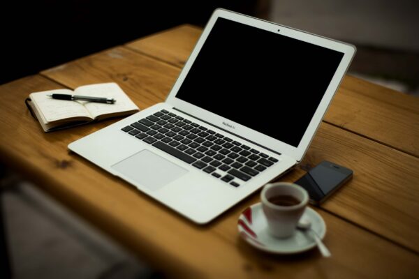 Laptop On Table